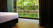 Balcony in Park View - Rooms for family & friends at D'Resort Singapore