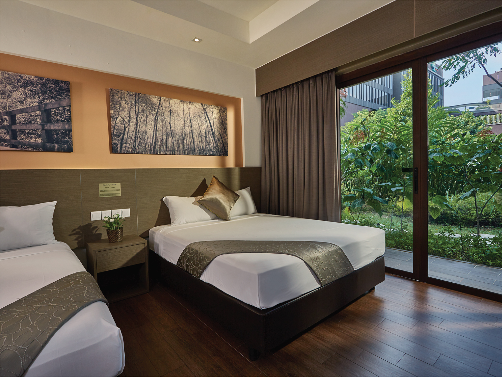 Mangrove Walk Rooms for staycation with family and friends at D'Resort